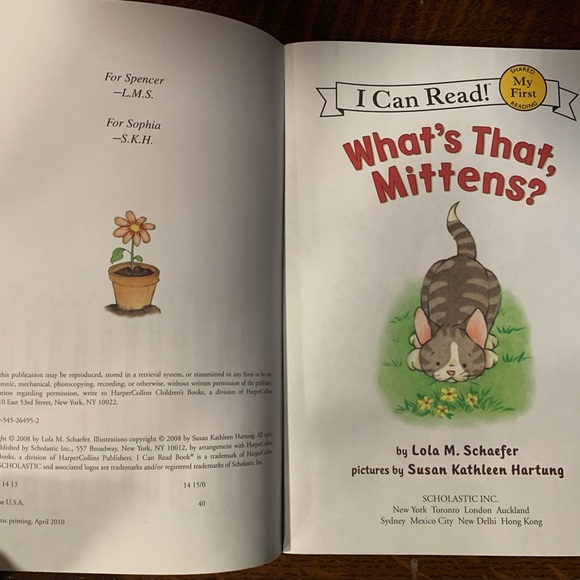 What's That, Mittens? I Can Read! Lola M. Schaefer - Picture 3 of 6